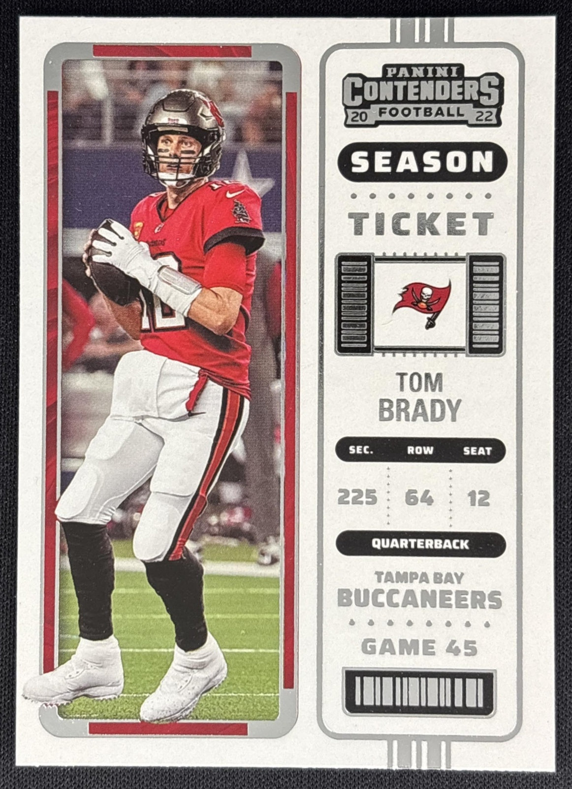 Tom Brady 2022 Panini Contenders Buccaneers Sports Trading Cards