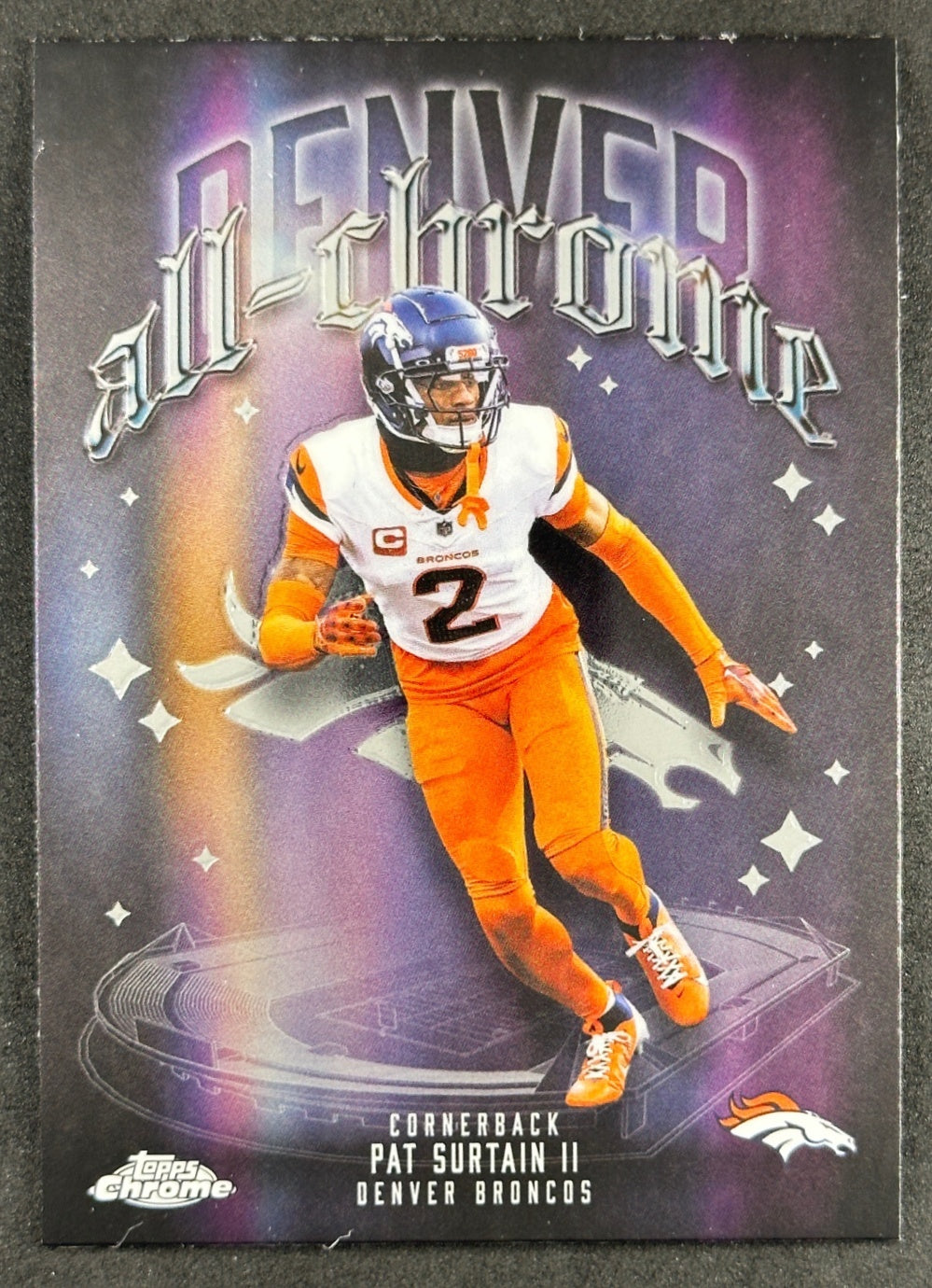 Pat Surtain II 2025 Topps Chrome All Team Broncos Sports Trading Cards