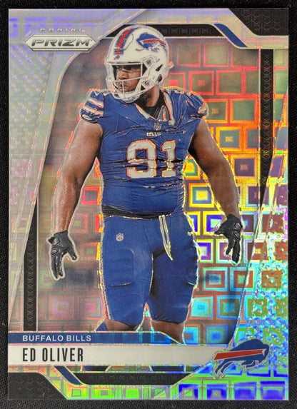 Ed Oliver 2024 Panini Prizm Pandora /400 Bills Sports Trading Cards