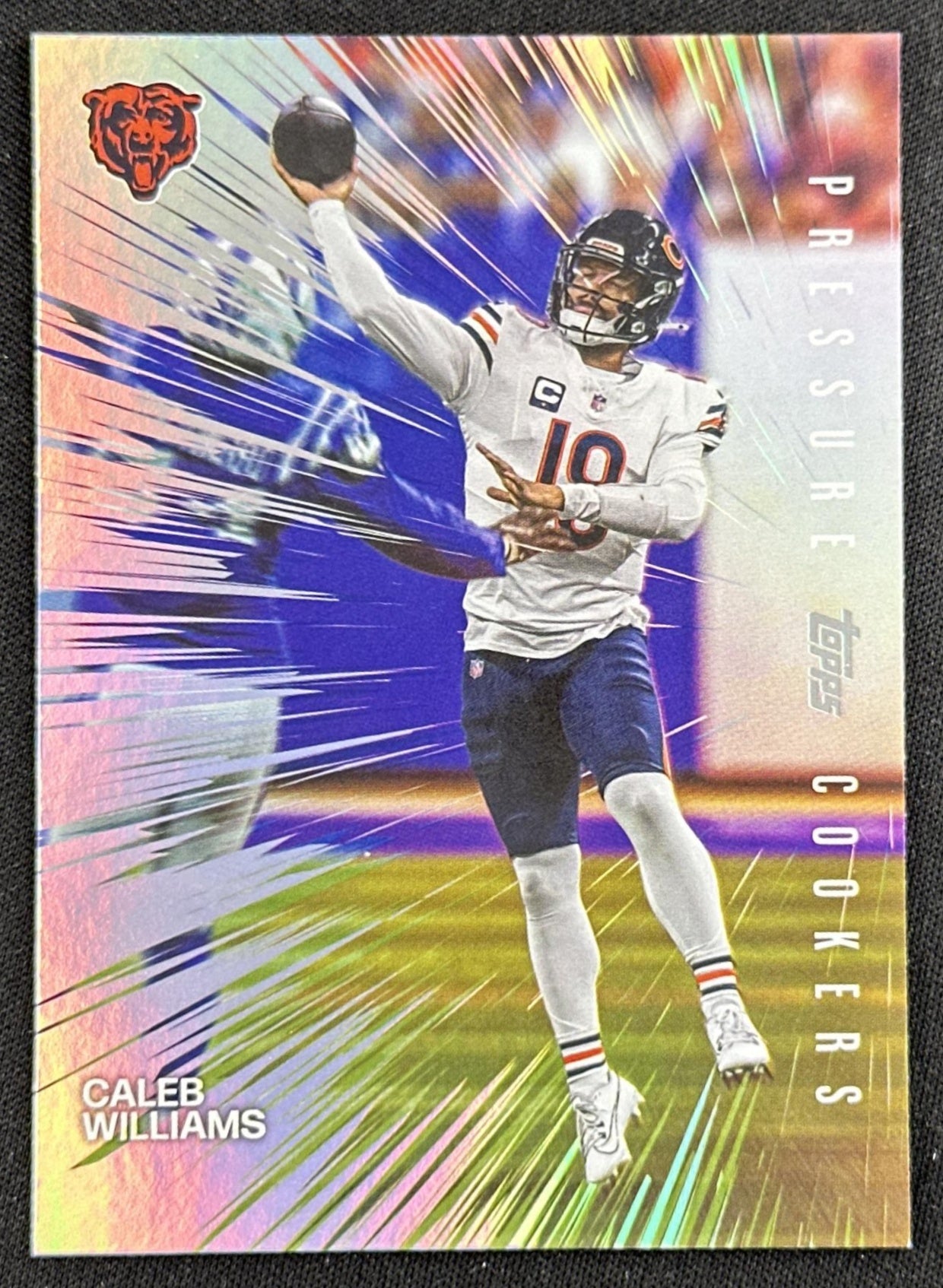 Caleb Williams 2026 Topps Flagship Pressure Cookers Bears