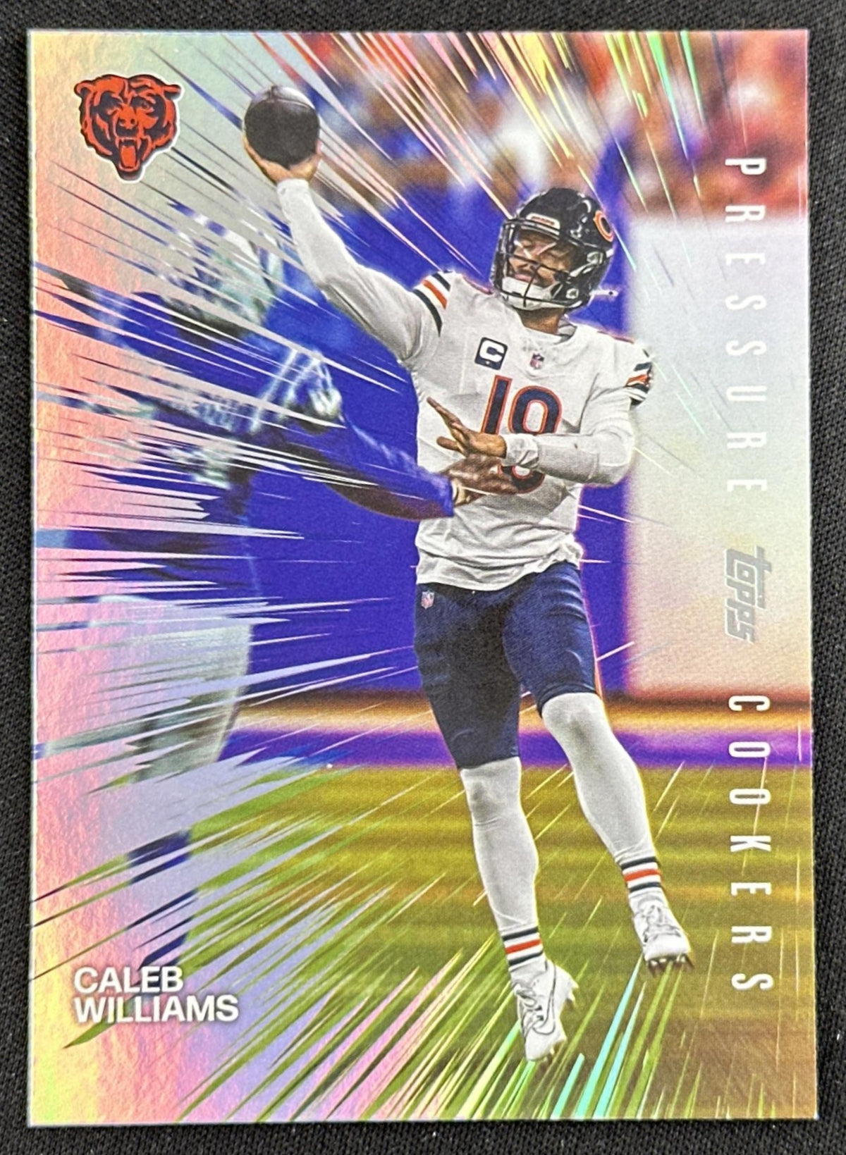 Caleb Williams 2026 Topps Flagship Pressure Cookers Bears