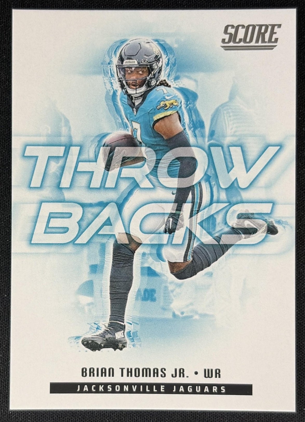 Brian Thomas Jr. 2025 Panini Score Throwbacks Jaguars Sports Trading Cards