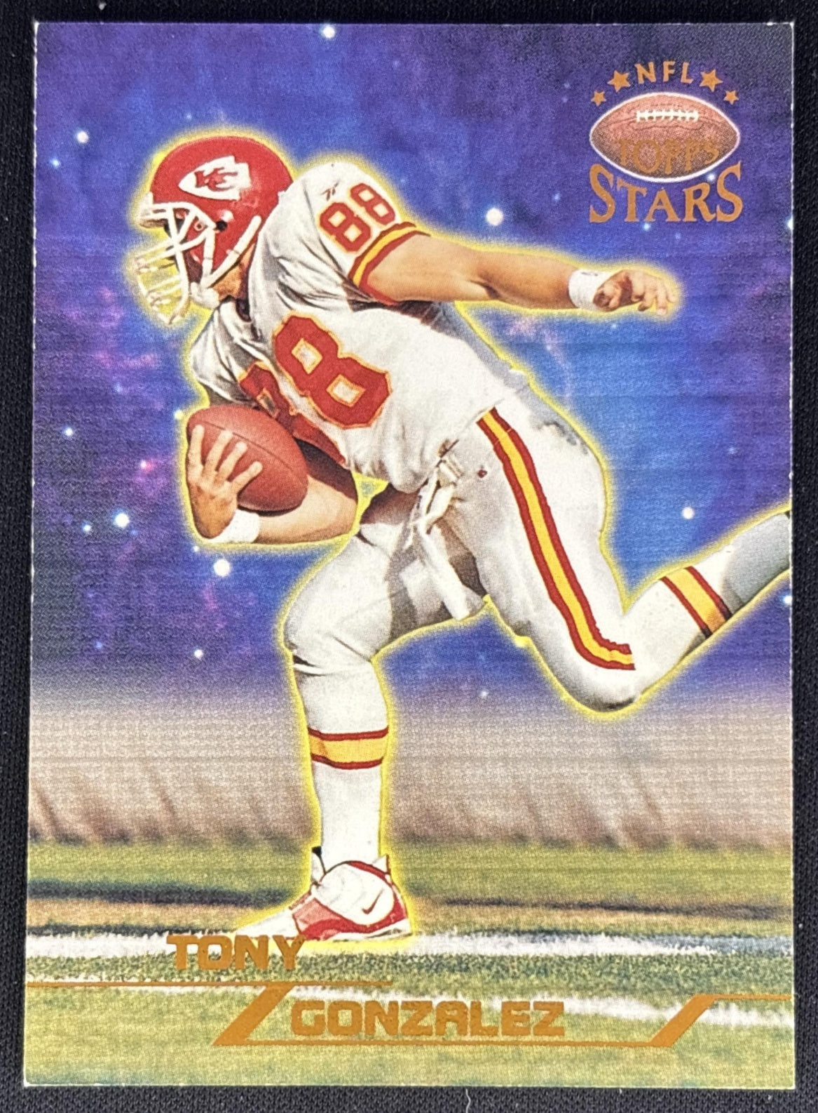 Tony Gonzalez 1998 Topps Stars /8799 Chiefs front
