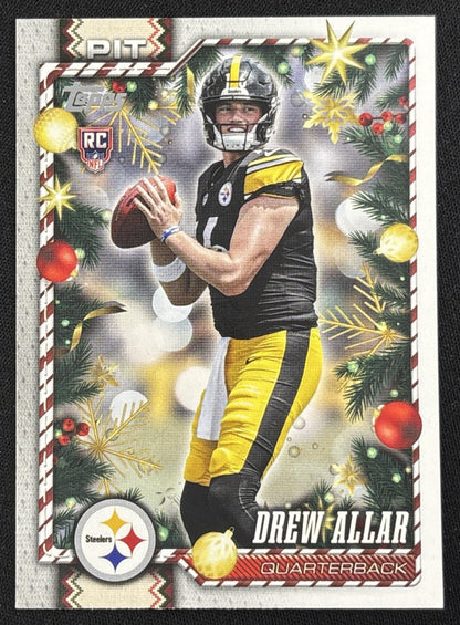Drew Allar 2026 Topps Holiday Back Variation Steelers - Front