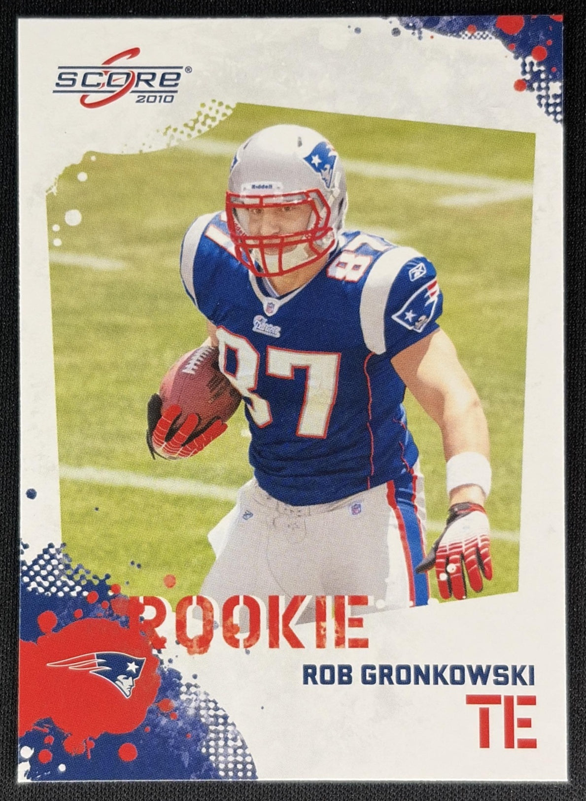 Rob Gronkowski 2010 Panini Score Patriots Sports Trading Cards