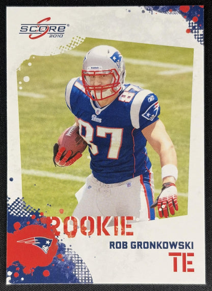 Rob Gronkowski 2010 Panini Score Patriots Sports Trading Cards