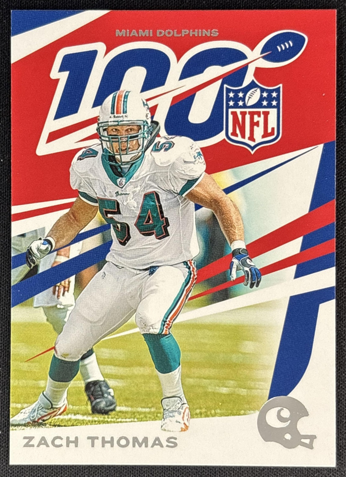 Zach Thomas 2019 Panini Chronicles NFL 100 Dolphins