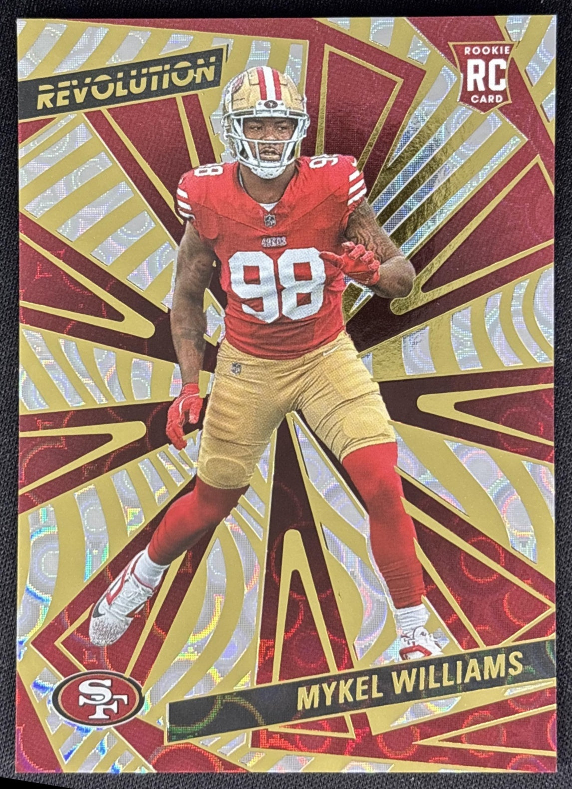 Mykel Williams 2025 Panini Revolution Rookies Groove 49ers Default Title Sports Trading Cards