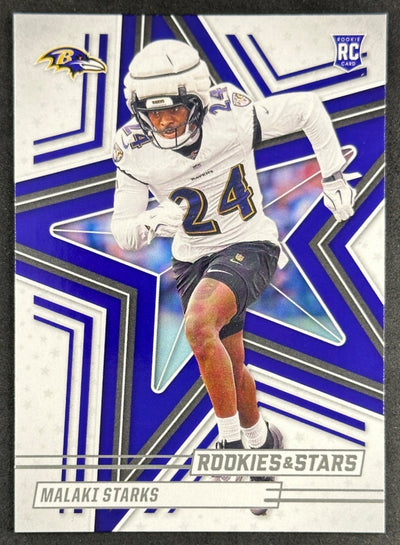 Malaki Starks 2025 Panini Rookies & Stars Ravens Default Title Sports Trading Cards
