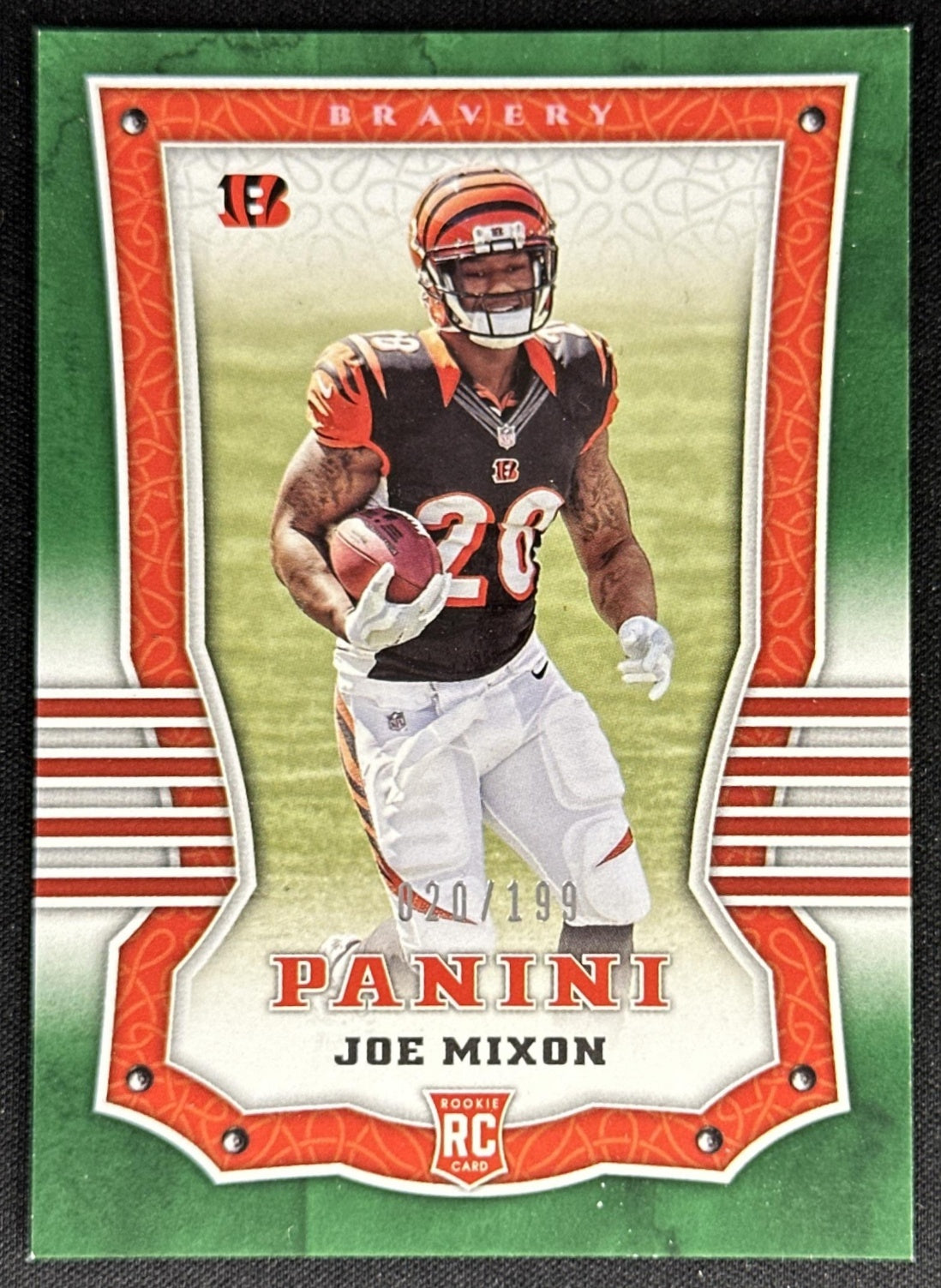 Joe Mixon 2017 Panini Bravery /199 Bengals