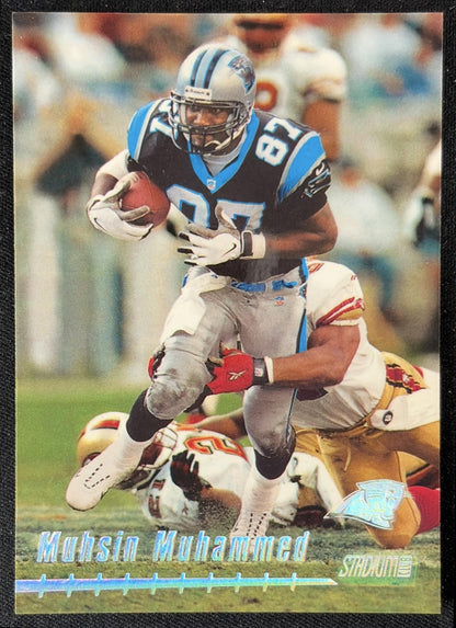Muhsin Muhammad 1999 Topps Stadium Club Panthers front