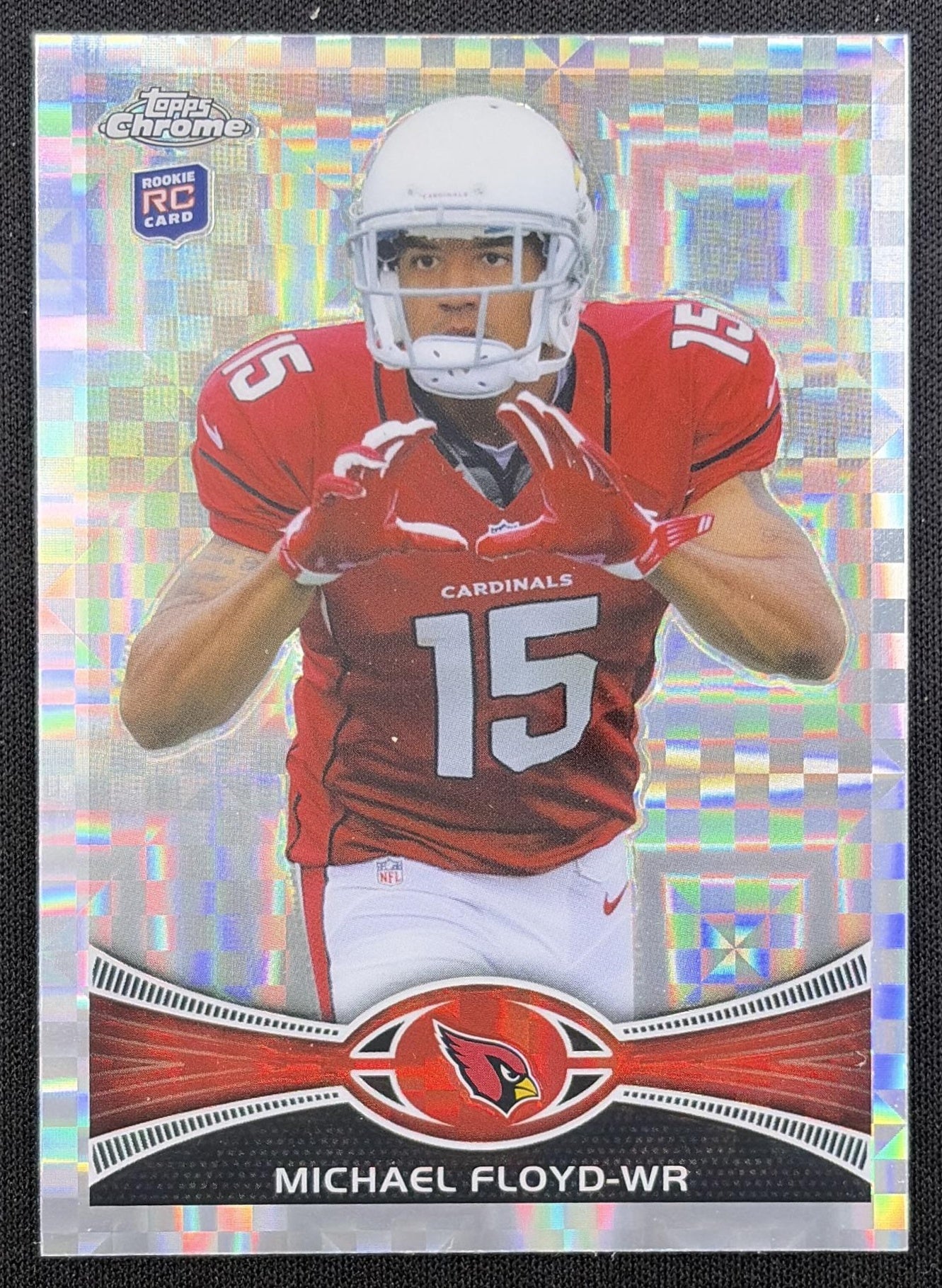 Michael Floyd 2012 Topps Chrome Xfractors Cardinals