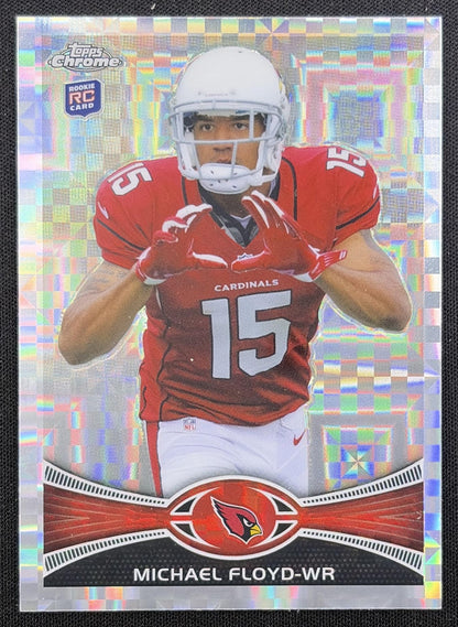 Michael Floyd 2012 Topps Chrome Xfractors Cardinals