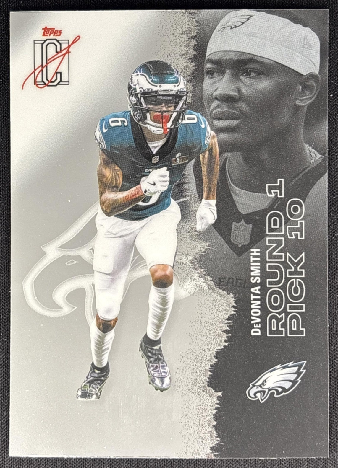 DeVonta Smith 2025 Topps Signature Class Chrome Veteran Eagles Sports Trading Cards
