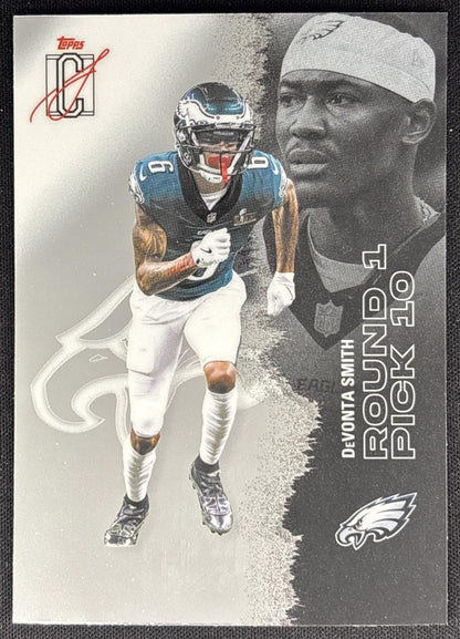 DeVonta Smith 2025 Topps Signature Class Chrome Veteran Eagles Sports Trading Cards