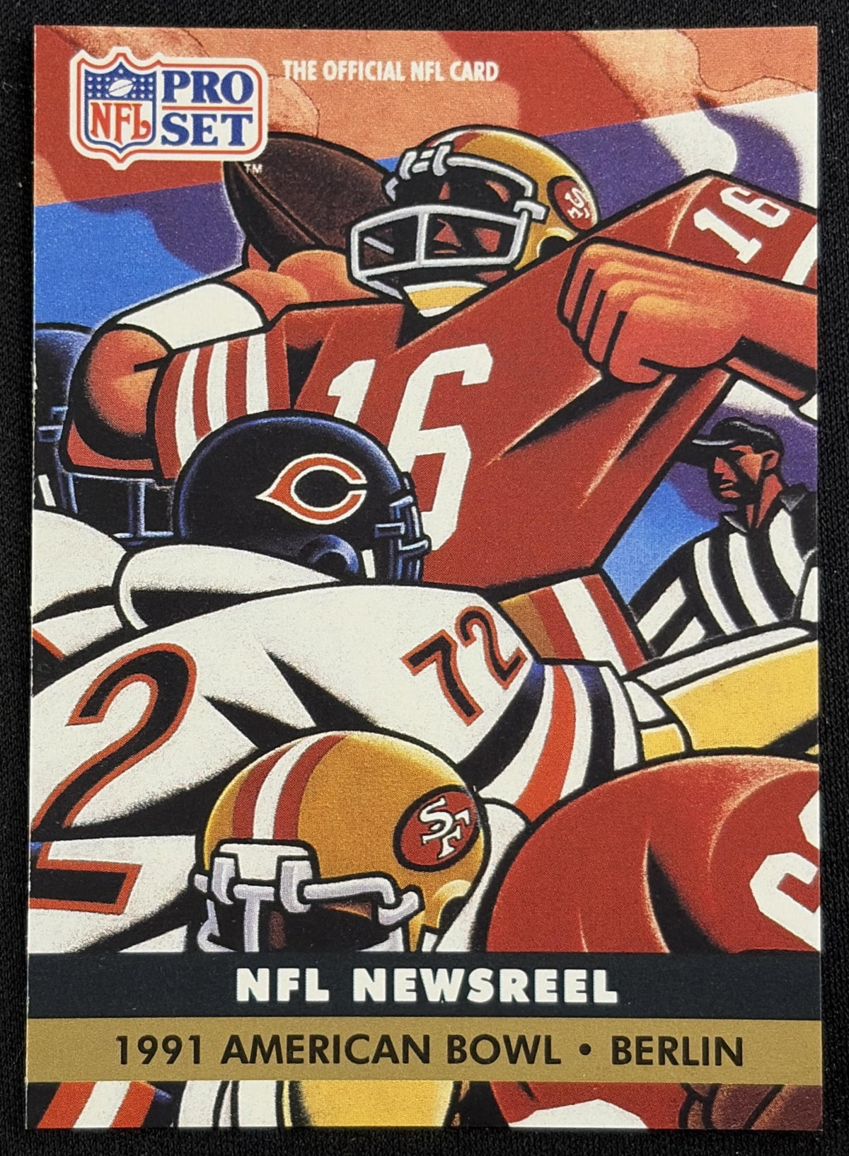 1991 American Bowl * Berlin NE 1991 Pro Set Cowboys - Front