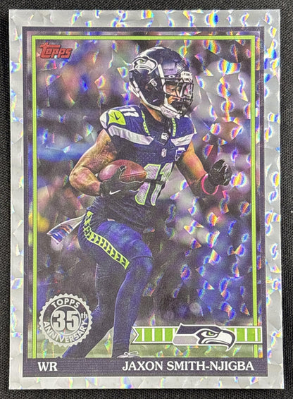 Jaxon Smith-Njigba 2026 Topps 1991 Crackle Foil Seahawks
