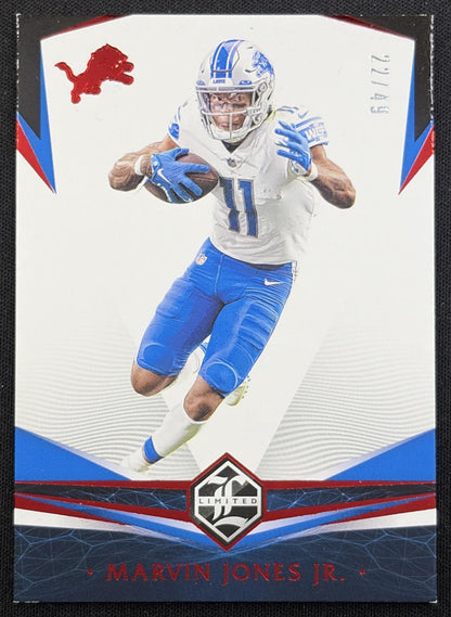 Marvin Jones Jr. 2020 Panini Limited Ruby Spotlight /49 Lions