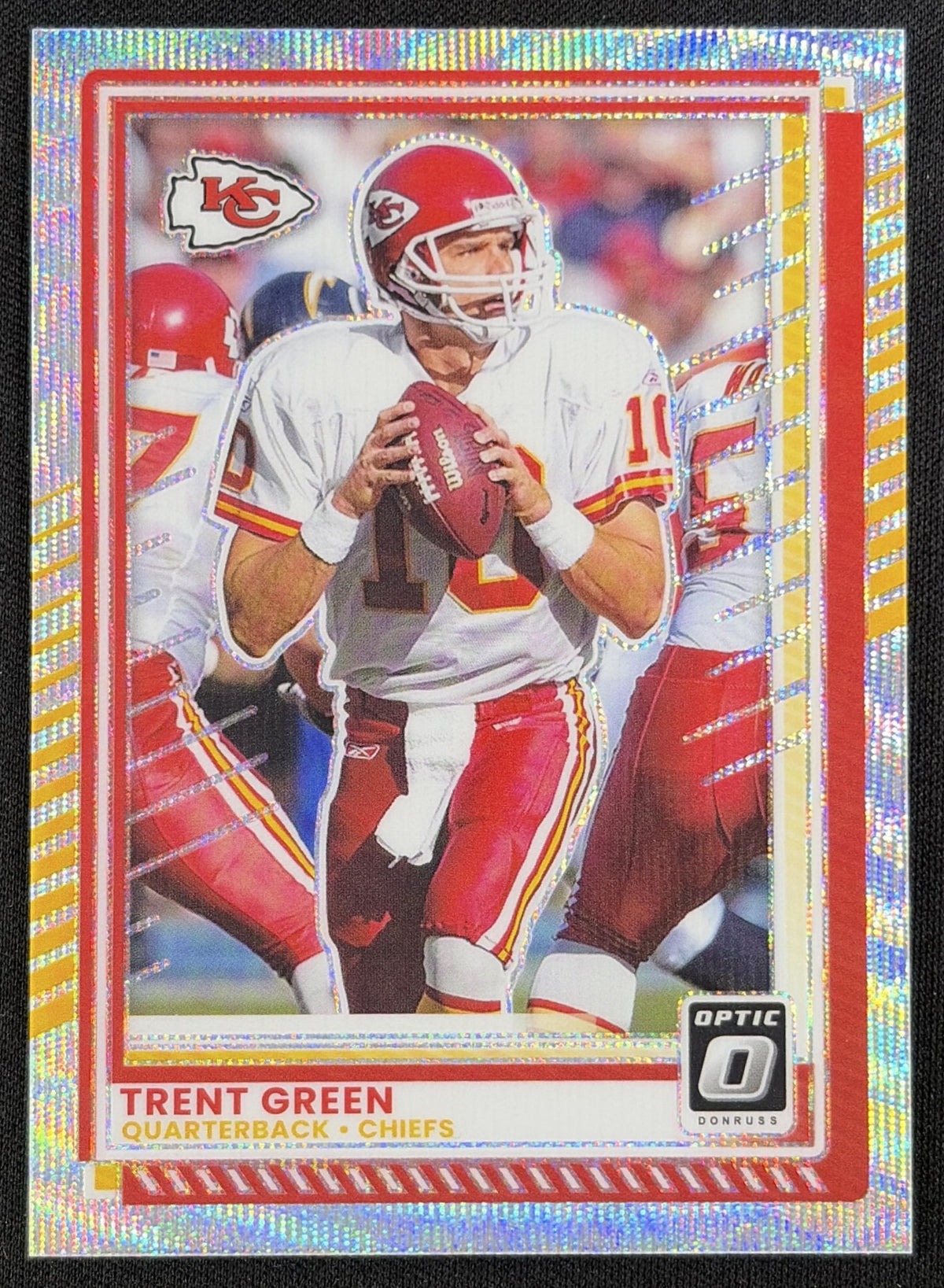 Trent Green 2025 Panini Donruss Optic Wave Prizm /300 Chiefs