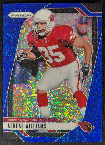 Aeneas Williams 2024 Prizm Blue Sparkle /96 Cardinals Sports Trading Card