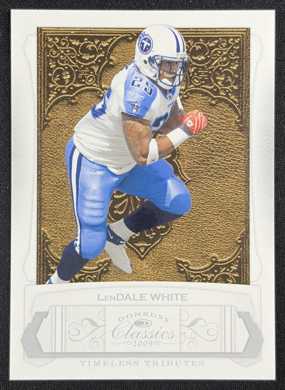 LenDale White 2008 Donruss Classics Timeless Tributes Silver /100 Tennessee Titans