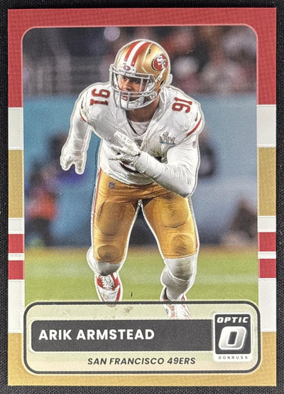 Arik Armstead 2025 Panini Donruss Optic 2015 Retro 49ers Sports Trading Card