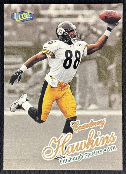 Courtney Hawkins 1998 Fleer Ultra Gold Medallion Steelers front