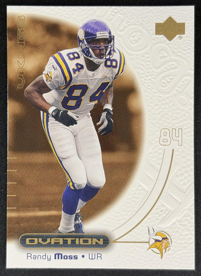 Randy Moss 2000 Upper Deck Ovation Vikings