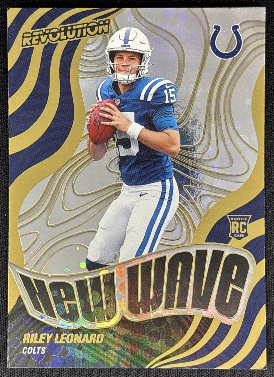 Riley Leonard 2025 Panini Revolution New Wave Colts Sports Trading Cards