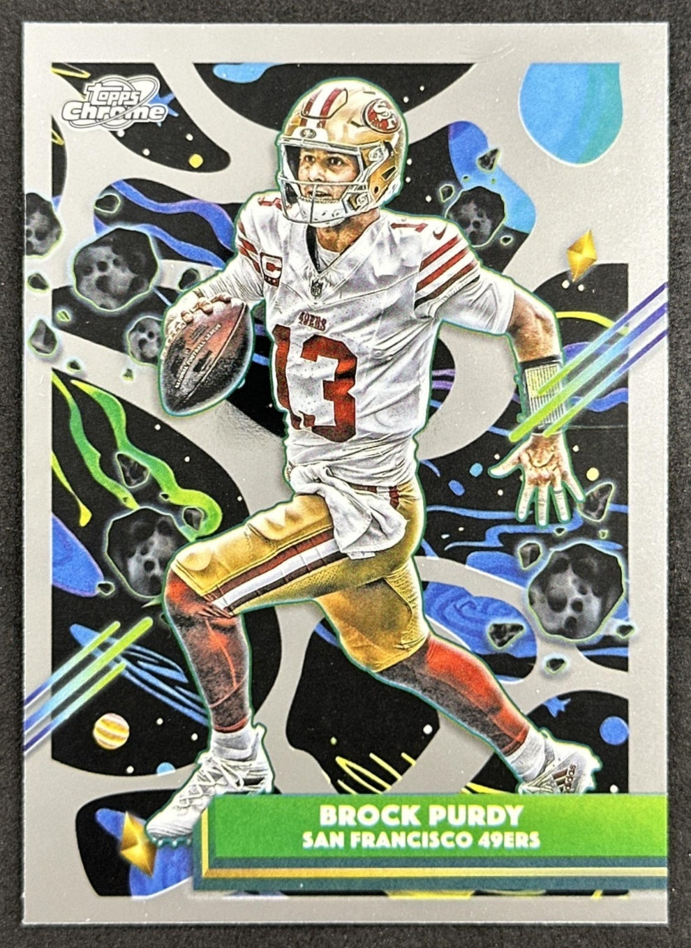 Brock Purdy 2025 Topps Cosmic Chrome 49ers