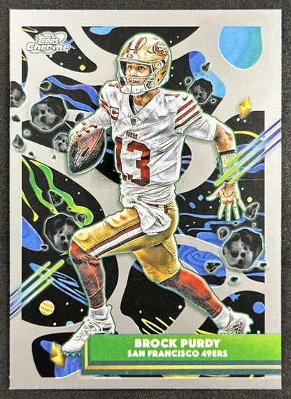 Brock Purdy 2025 Topps Cosmic Chrome 49ers