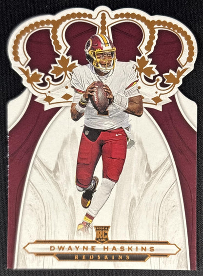 Dwayne Haskins 2019 Panini Chronicles Crown Royale Redskins