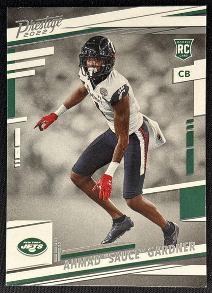 Ahmad "Sauce" Gardner 2022 Panini Prestige Jets
