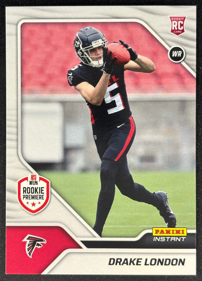 Drake London 2022 Instant NFL RPS First Look Falcons