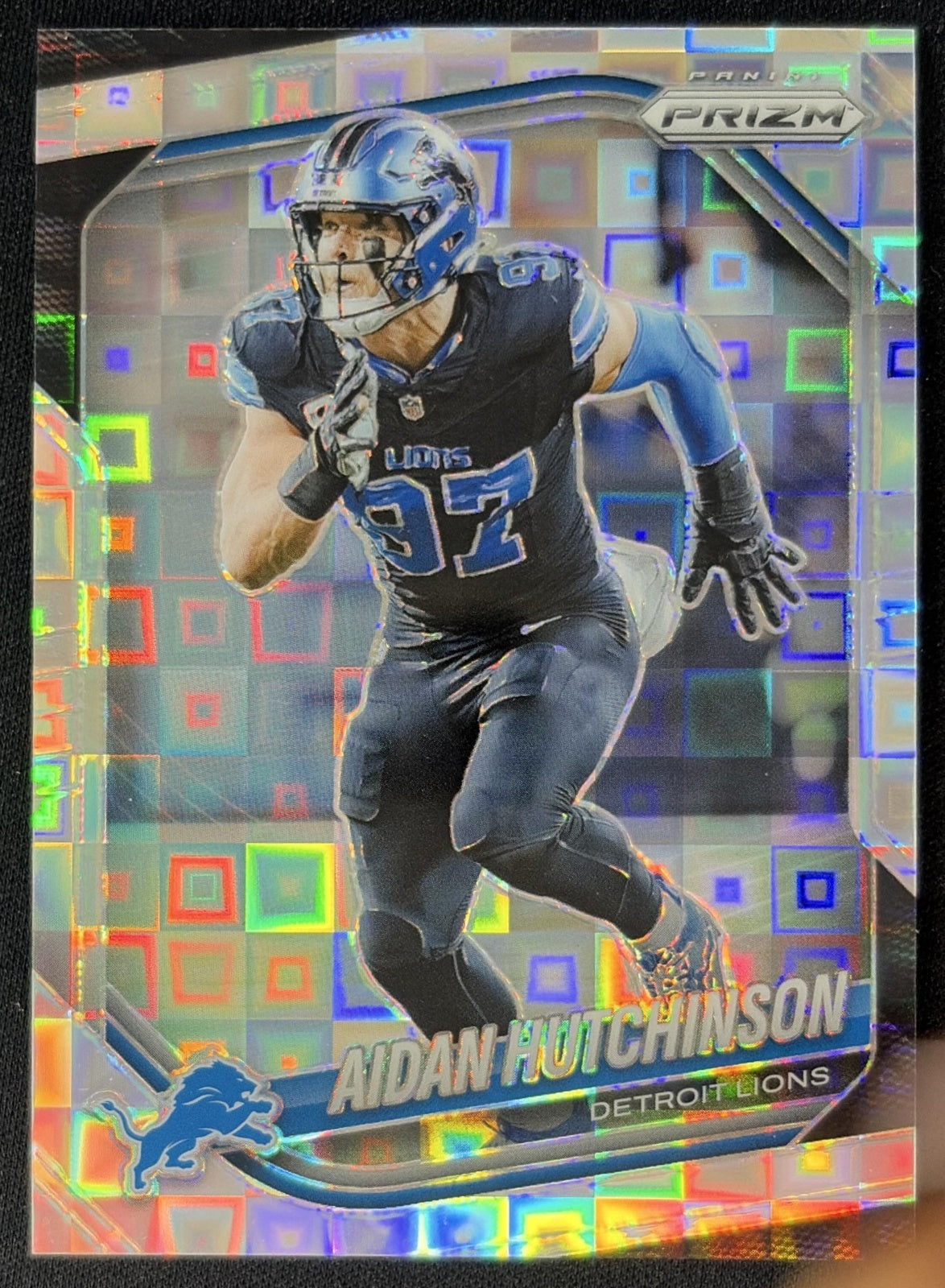 Aidan Hutchinson 2025 Panini Prizm Pandora /400 Lions Sports Trading Cards