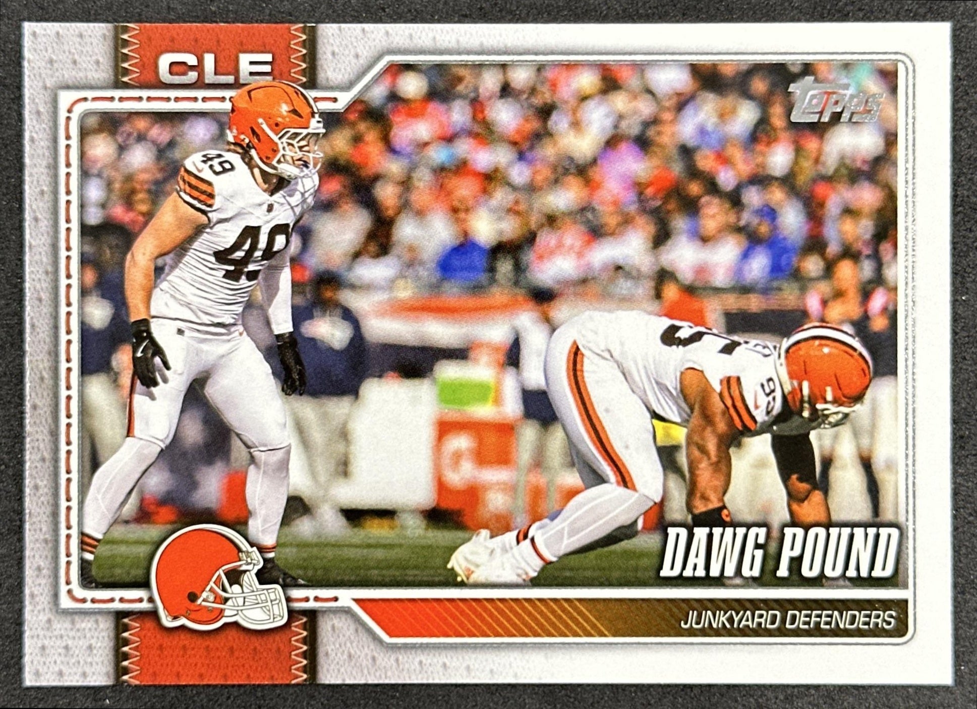 Dawg Pound 2026 Topps Flagship Browns Sports Trading Cards