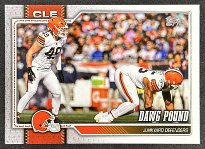 Dawg Pound 2026 Topps Flagship Browns Sports Trading Cards