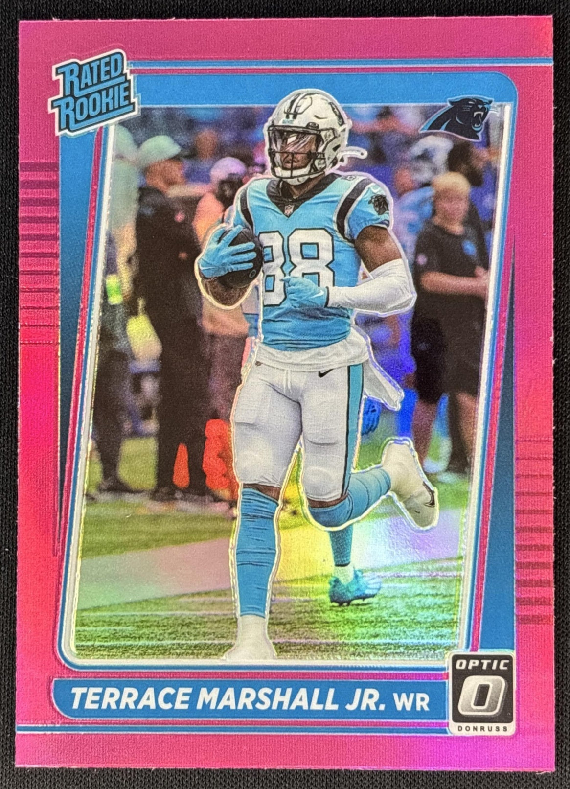 Terrace Marshall Jr. 2021 Panini Donruss Optic Pink Panthers