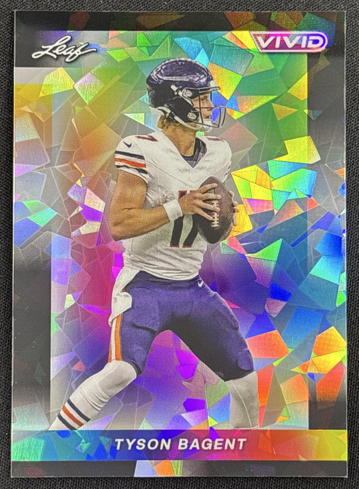 Tyson Bagent 2024 Leaf Vivid Crystal Black /5
