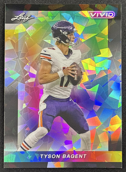 Tyson Bagent 2024 Leaf Vivid Crystal Black /5
