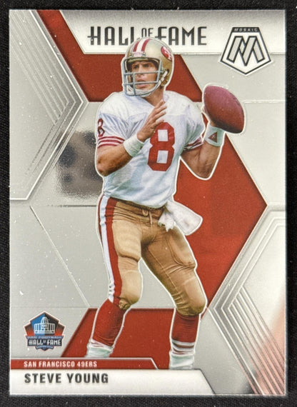 Steve Young 2020 Panini Mosaic 49ers Sports Trading Card