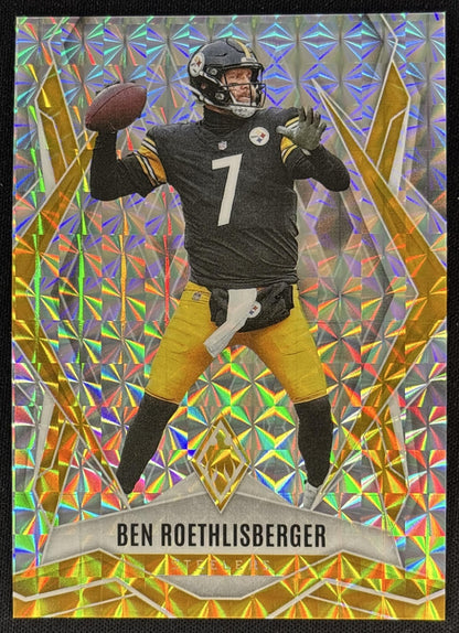 Ben Roethlisberger 2025 Panini Phoenix Silver Pyramids Prizm