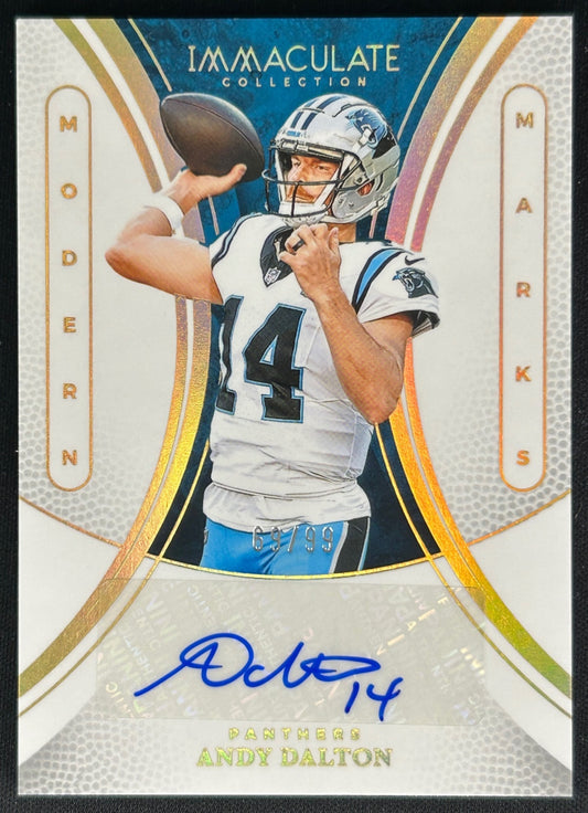 Nic Scourton 2025 Immaculate Collection Modern Marks /99 Panthers Default Title Sports Trading Cards