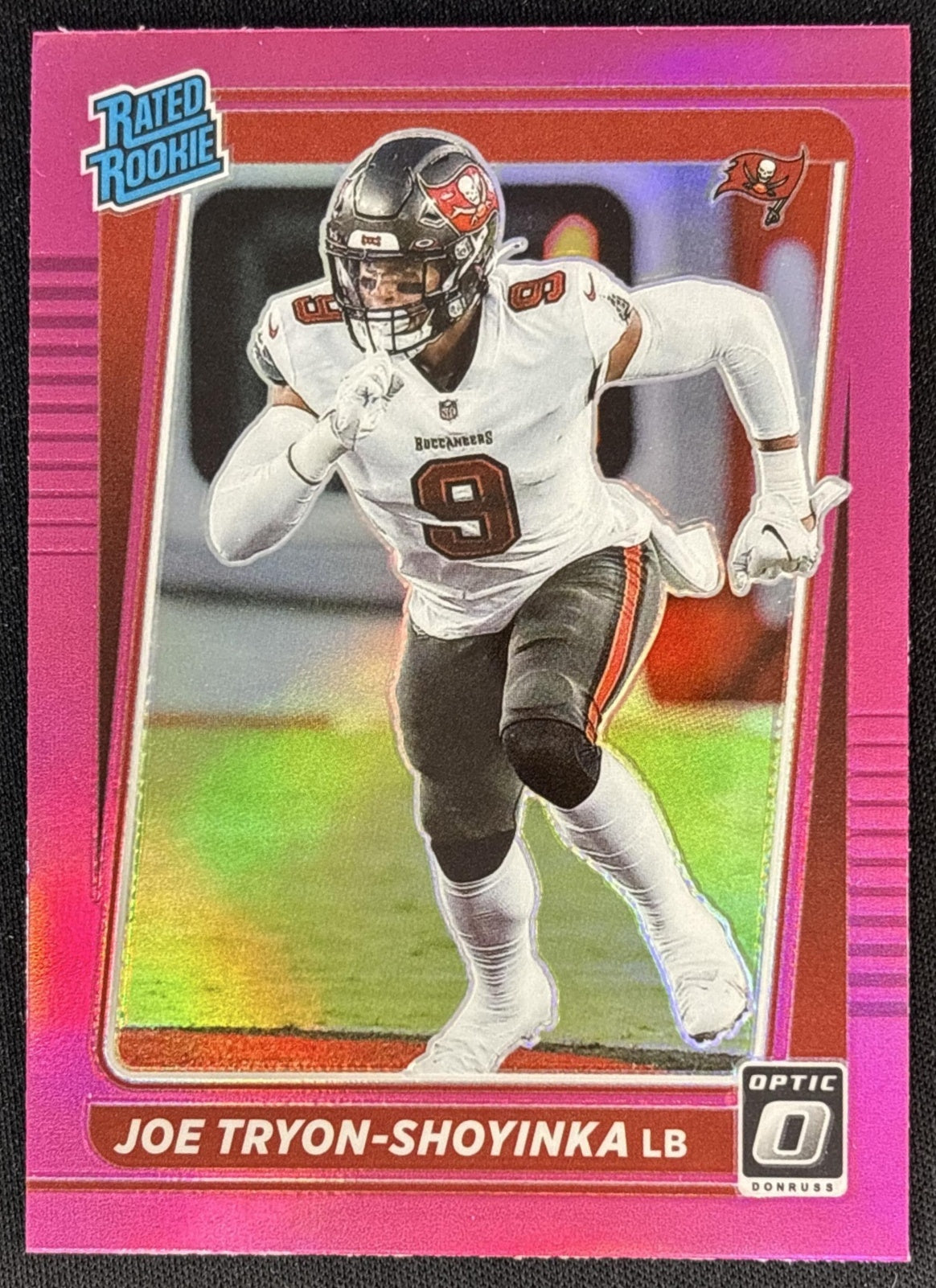 Joe Tryon-Shoyinka 2021 Panini Donruss Optic Pink Buccaneers