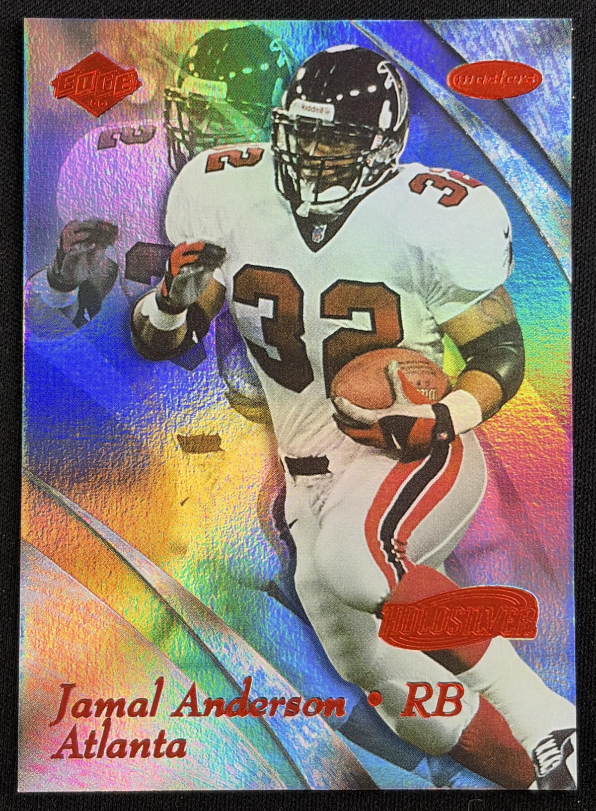 Jamal Anderson 1999 Collector's Edge Masters HoloSilver /3500 Falcons Sports Trading Card