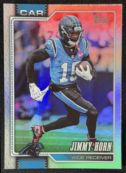Jimmy Horn Jr. 2026 Topps Rainbow Foil Panthers