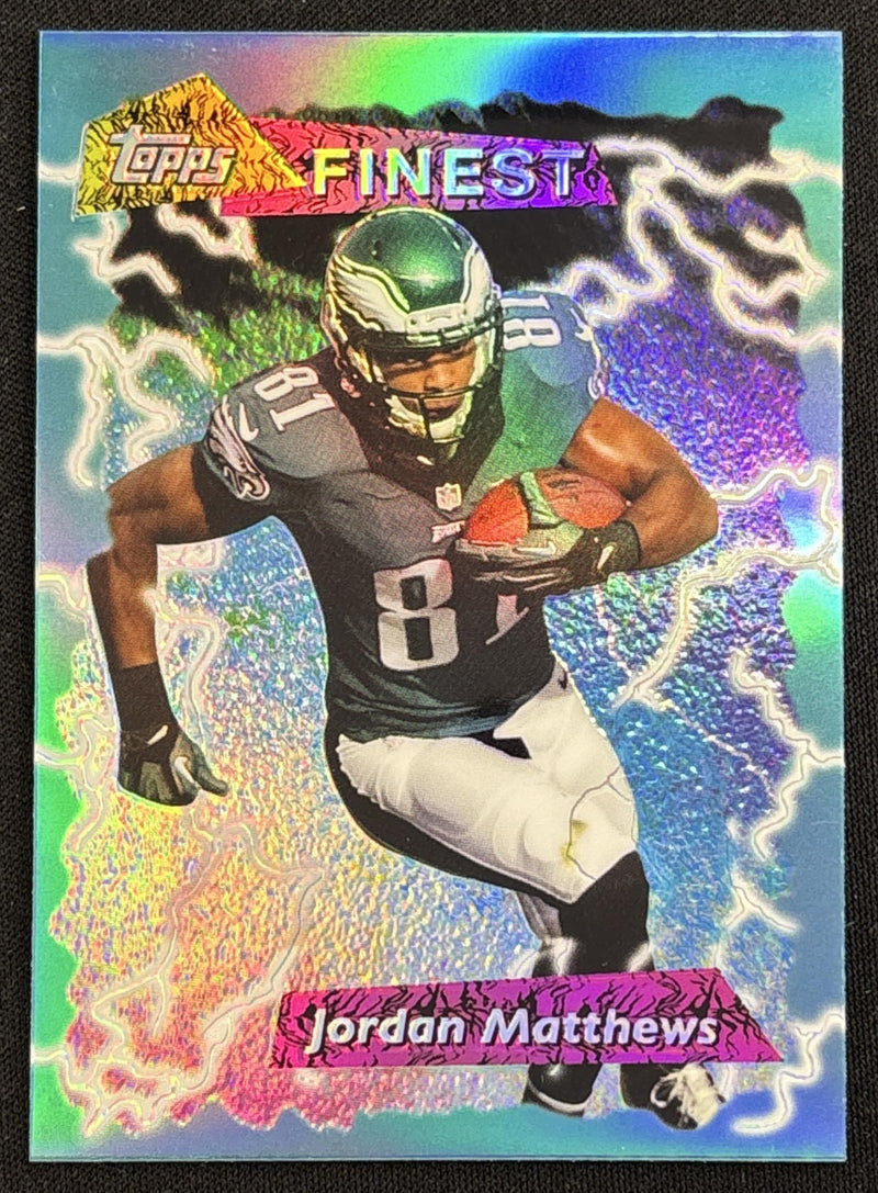 Jordan Matthews 2015 Topps Finest 1995 Topps Finest Refractors Eagles
