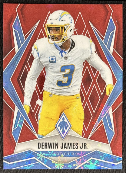 Derwin James Jr. 2025 Panini Phoenix Red Winter Prizm /399 Chargers
