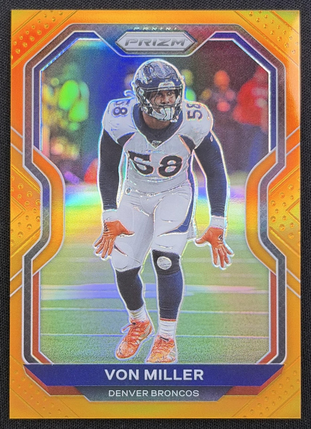 Von Miller 2020 Panini Prizm Orange /249 Broncos