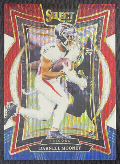 Darnell Mooney 2024 Panini Select Concourse Tri-Color Prizm /299 Falcons